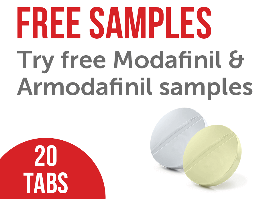 Free Modafinil & Armodafinil Trial Pack