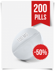 Generic Modafinil 100 mg x 200 Tablets
