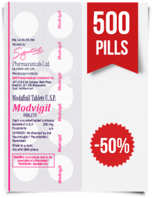 Modvigil 200 mg x 500 Pills
