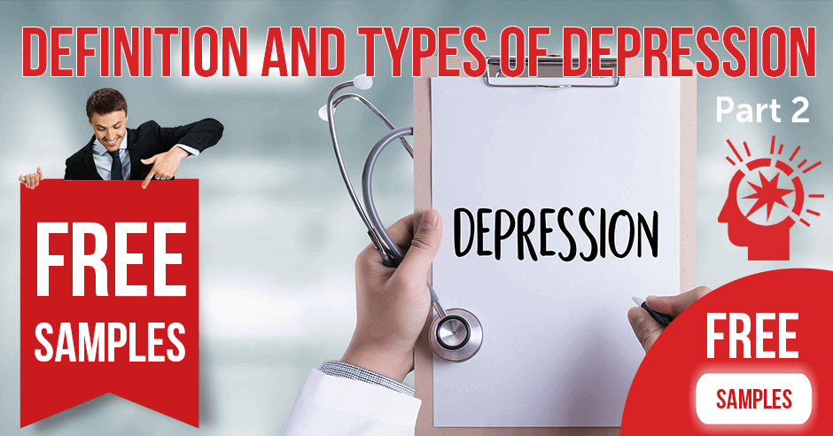 Definition and Types of Depression Part 2
