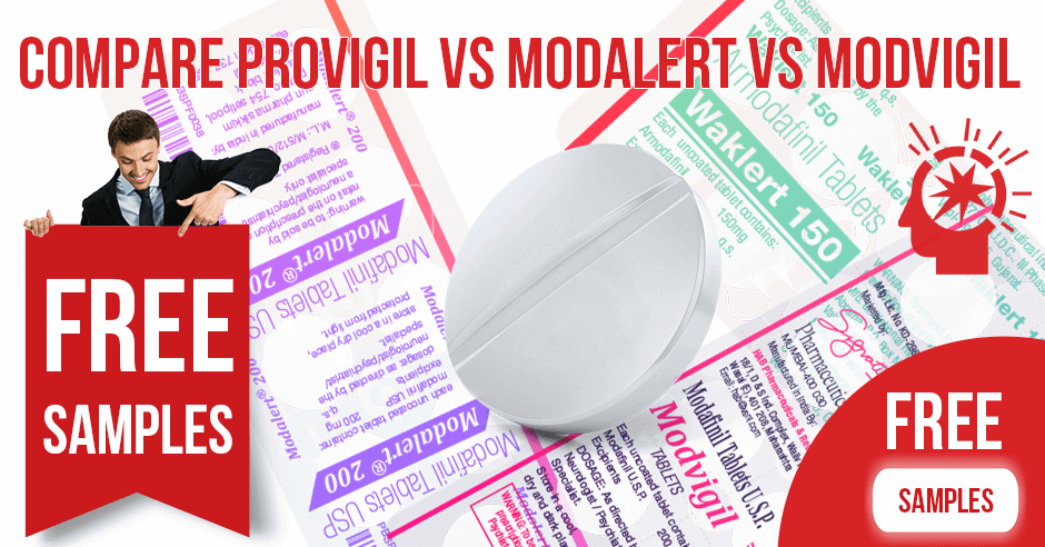 Compare Provigil vs Modalert vs Modvigil