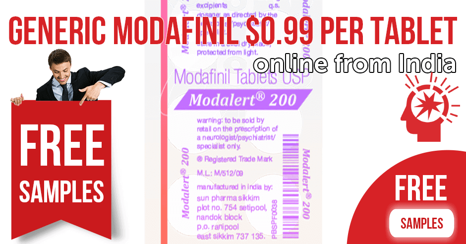 Generic Modafinil Online from India