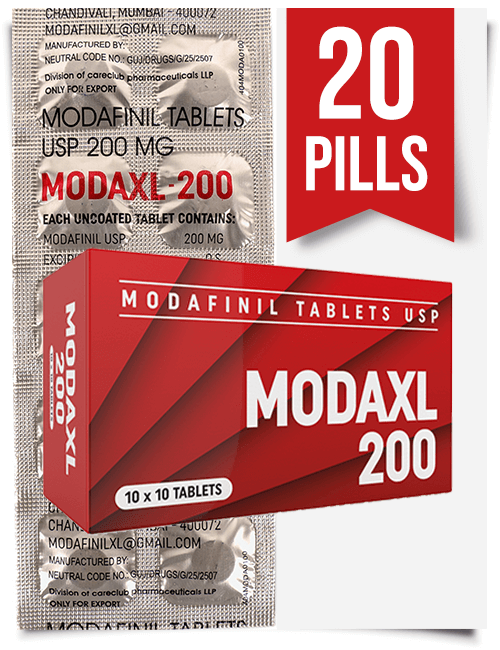 ModaXL 200 mg x 20 Pills