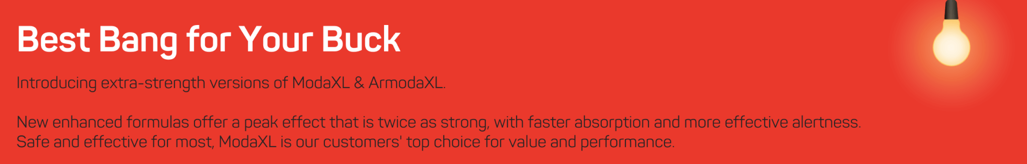 Introducing ModaXL and ArmodaXL – Our Premium Modafinil and Armodafinil Brands
