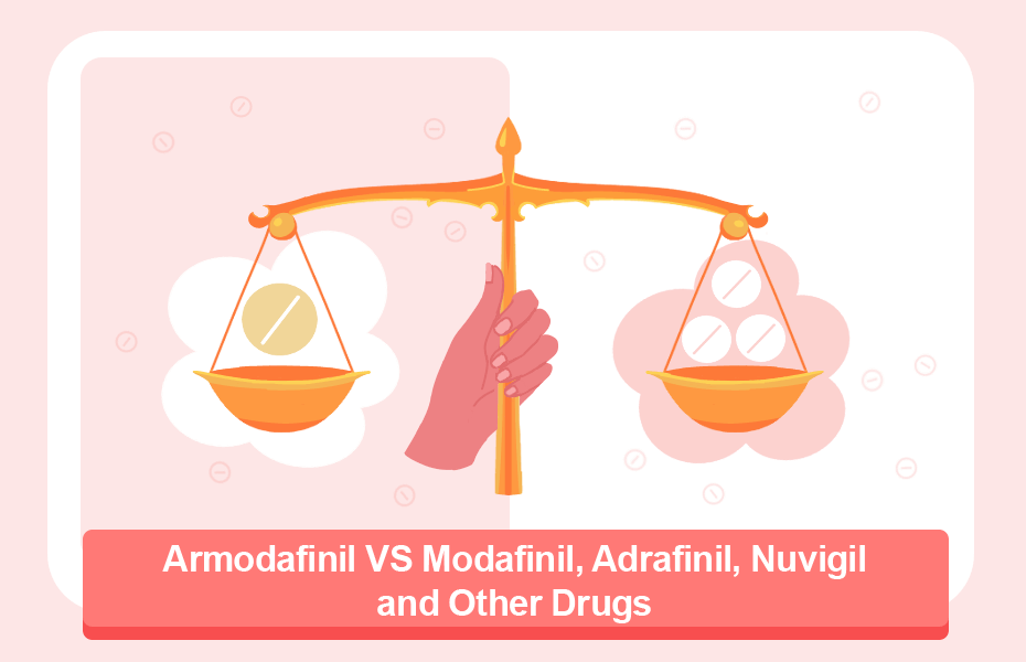 Armodafinil vs Modafinil, Adrafinil, Nuvigil and Other Drugs