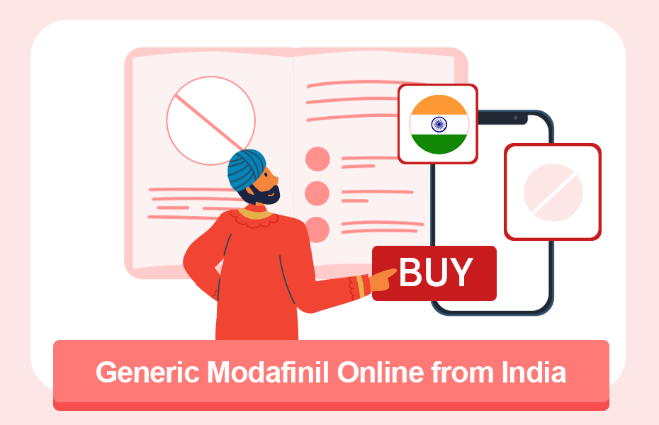 Generic Modafinil Online from India