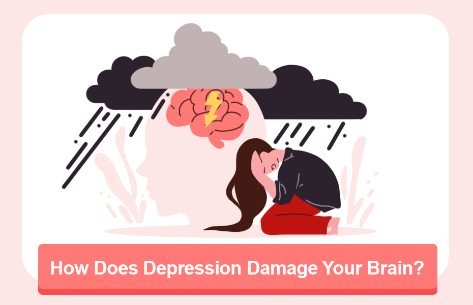 How Does Depression Damage Your Brain?