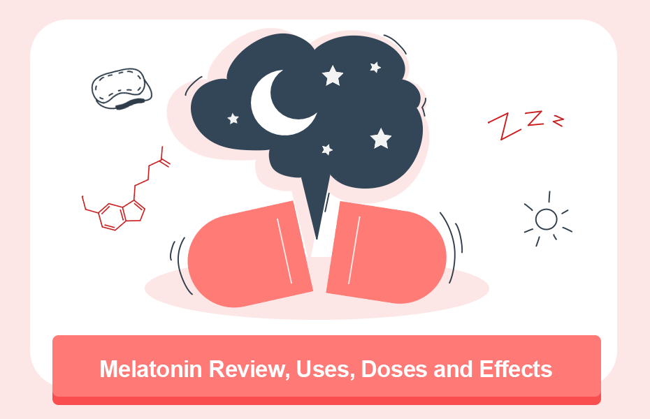 Melatonin Review, Uses, Doses and Effects