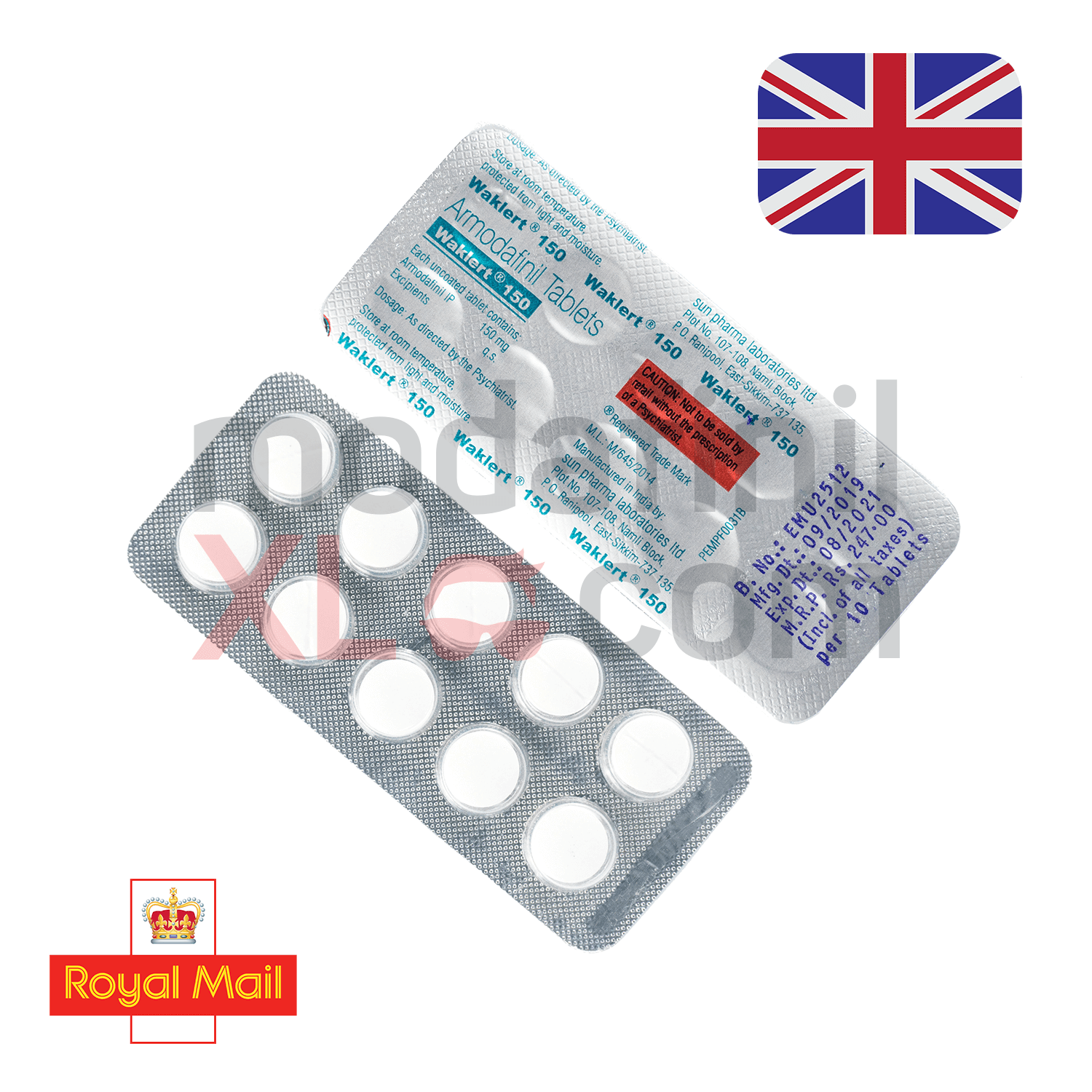 Waklert - UK Domestic Royal Mail