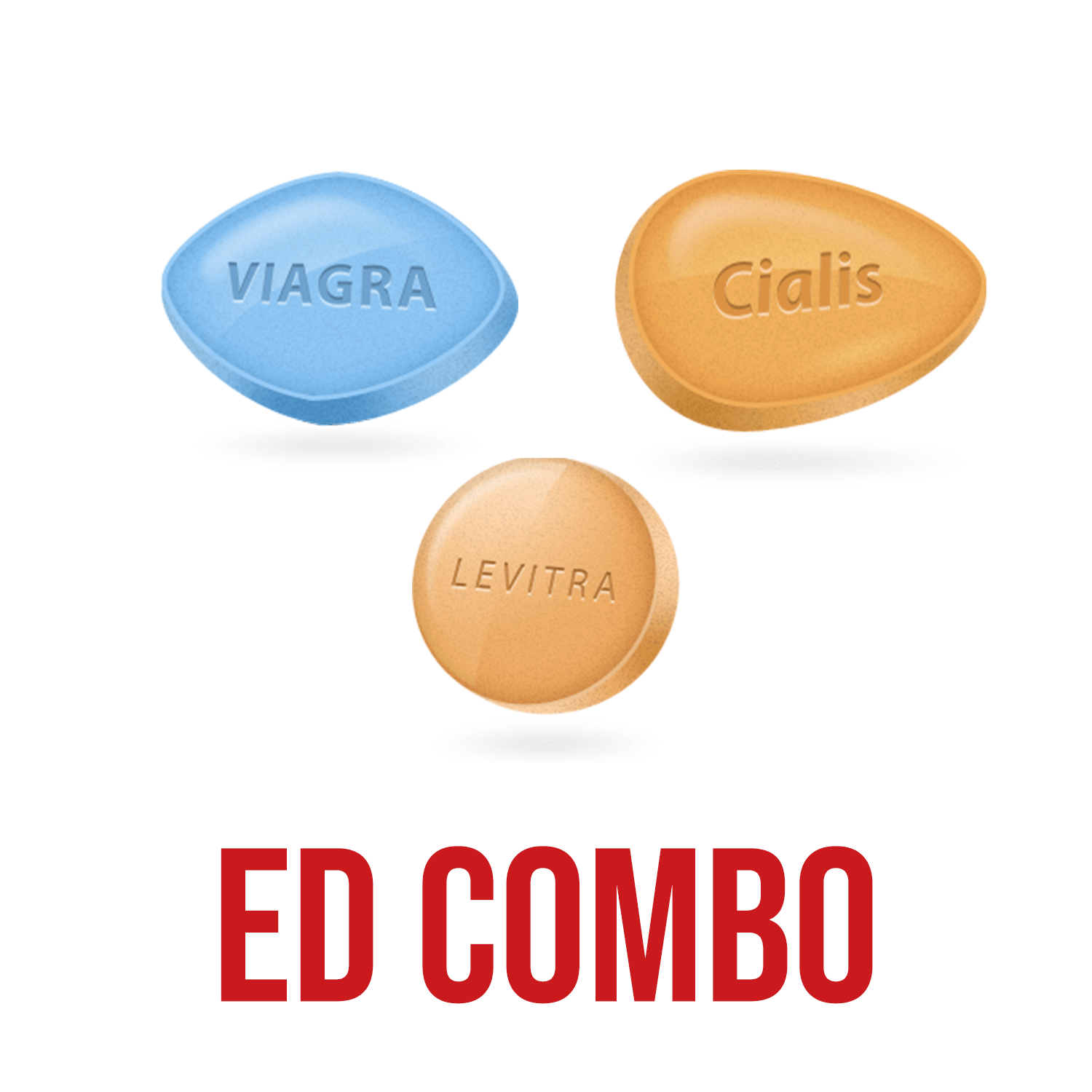 Erectile Dysfunction ED Viagra Cialis Combo Pack Fastest Shipping & Lowest Price