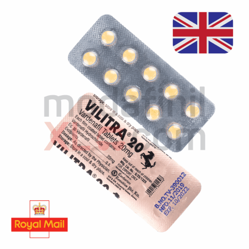 Generic Levitra (Vardenafil 20 mg) – UK to UK Only