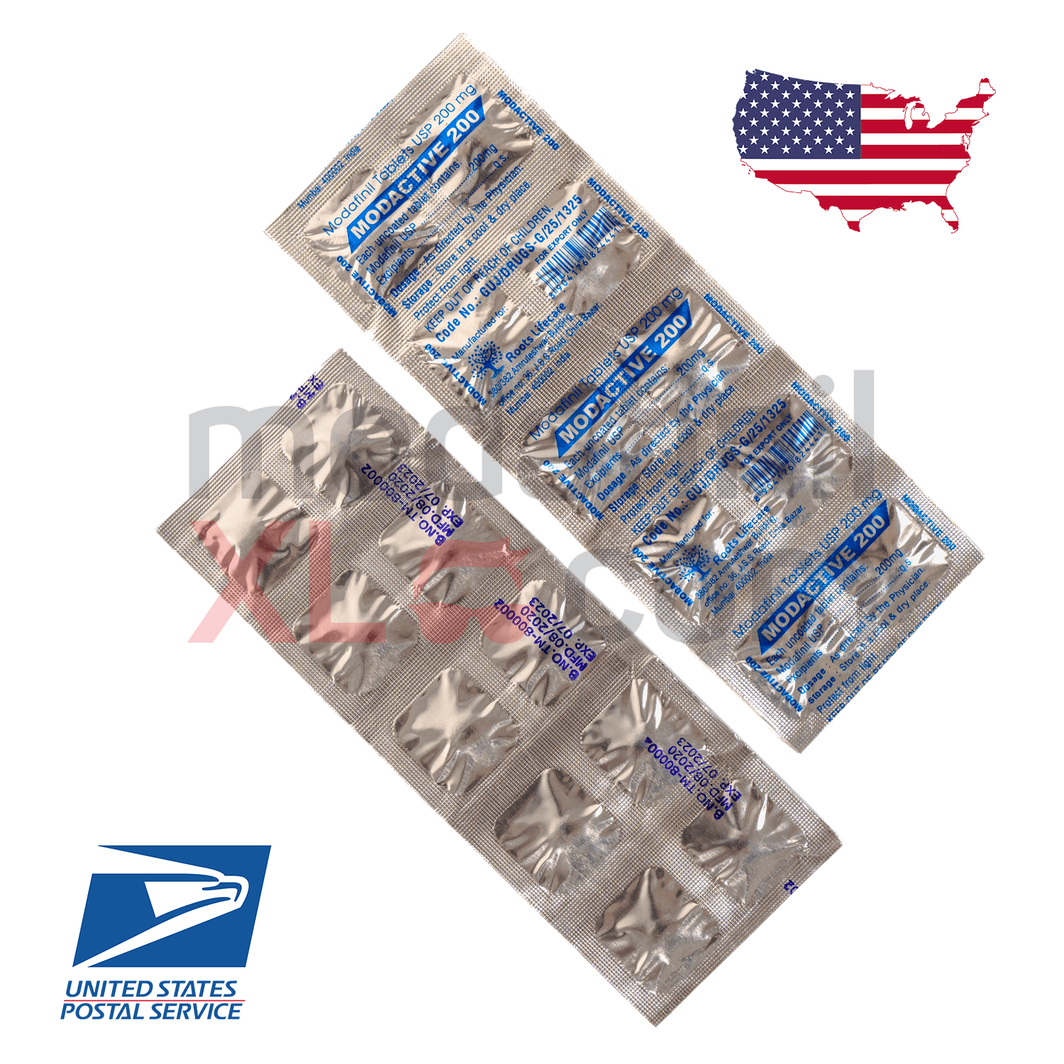 Modactive USPS Priority Mail Express Overnight Shipping USA Urgent