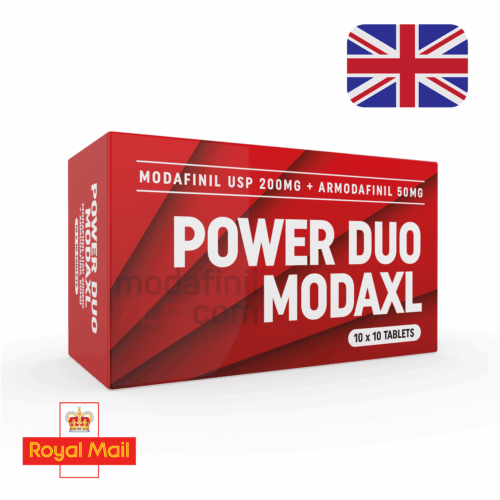 Power Duo ModaXL (Modafinil + Armodafinil) – UK to UK Only