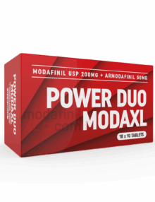 Power Duo ModaXL Modafinil 200mg + Armodafinil 50mg One Tablet Fast Shipping