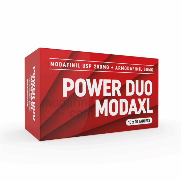 Power Duo ModaXL Modafinil 200mg + Armodafinil 50mg One Tablet Fast Shipping