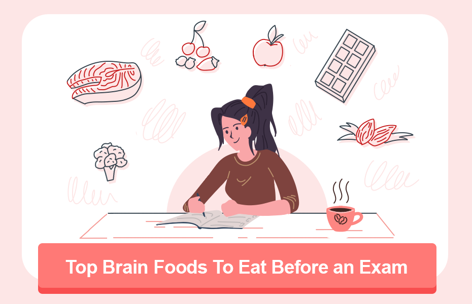Top Brain Foods To Eat Before an Exam