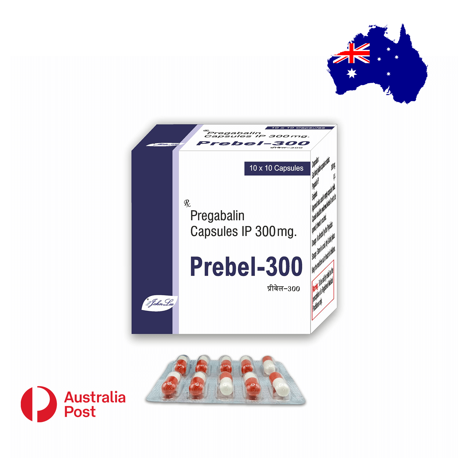 Pregabalin 300mg Generic Lyrica Pills AU Domestic Australia Post