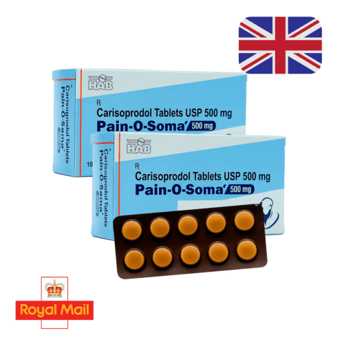 Carisoprodol (Generic Soma) 350mg/500mg – UK to UK Only